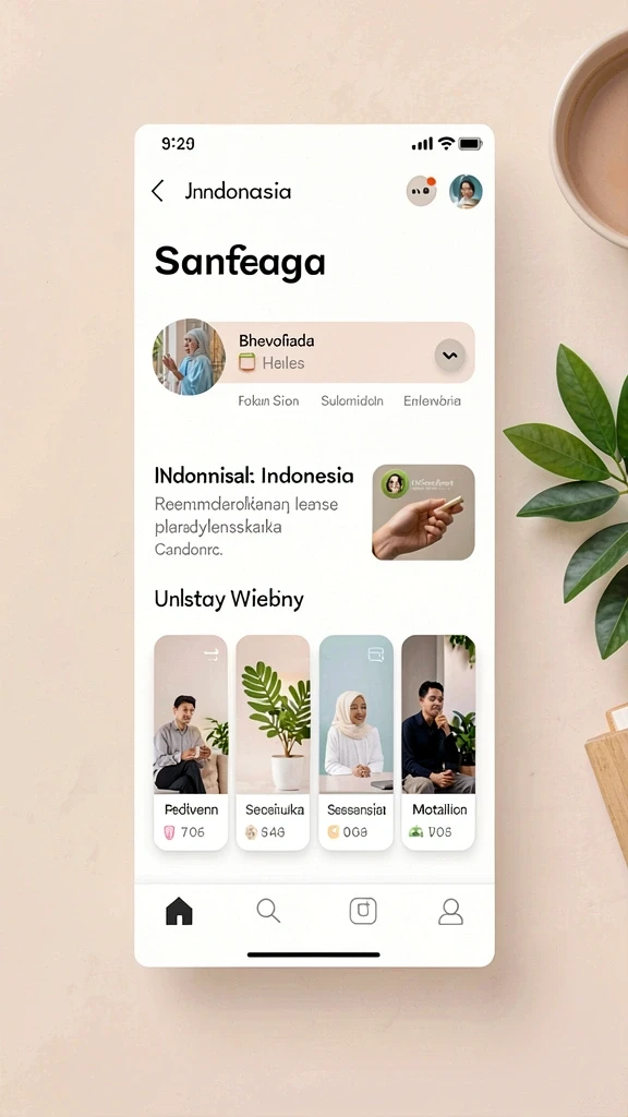 Tampilan antarmuka yang ramah pengguna dan menarik.