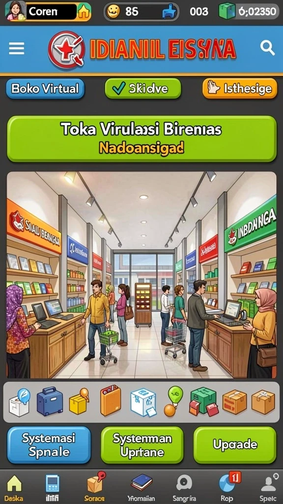 Karakter unik dengan cerita mendalam.