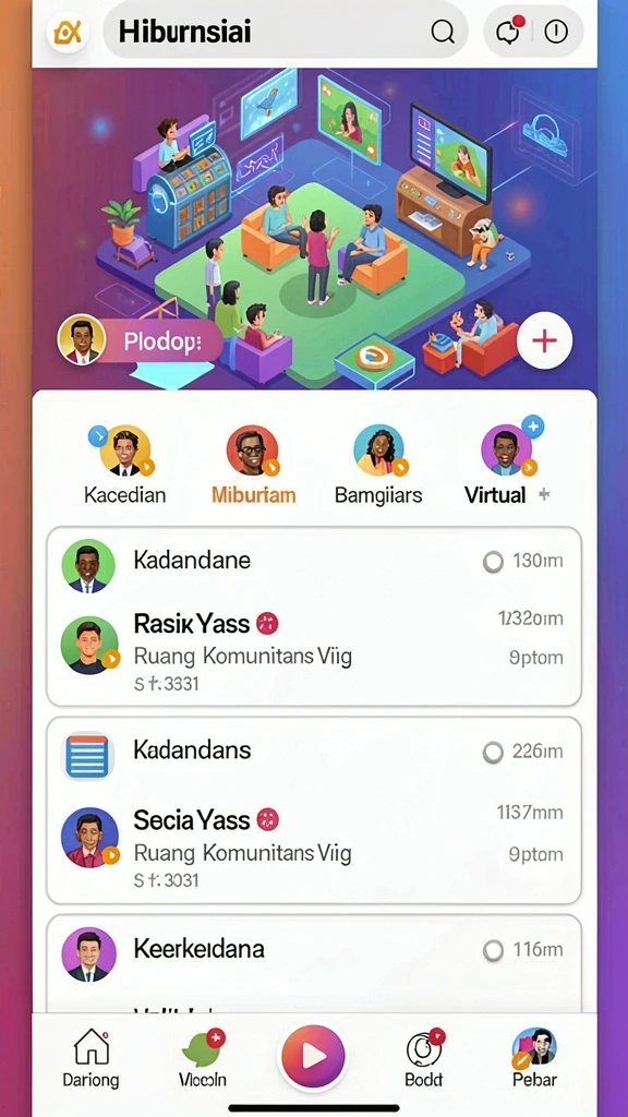 Pengalaman bermain yang seru dan mengasyikkan.
