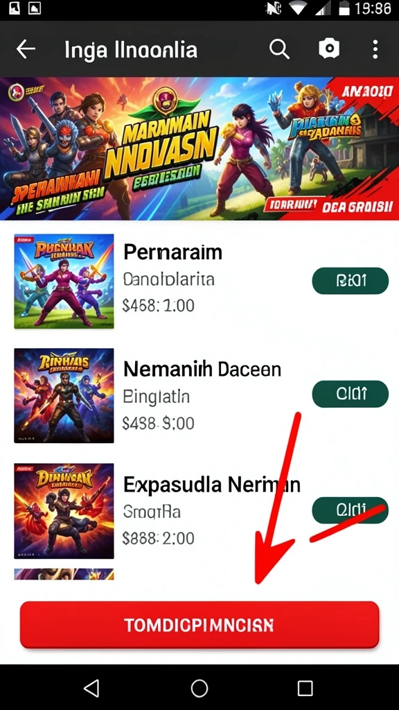 Berbagai jenis permainan togel yang tersedia.