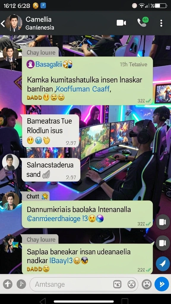 Tampilan awal yang menarik dan user-friendly.