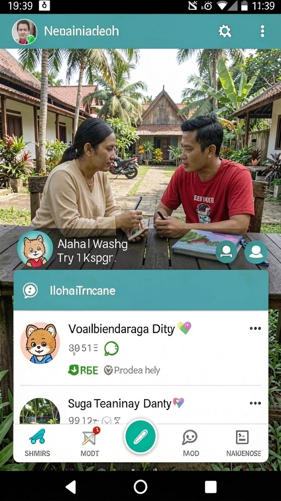 Tampilan layar utama CV777 yang menarik dan intuitif.