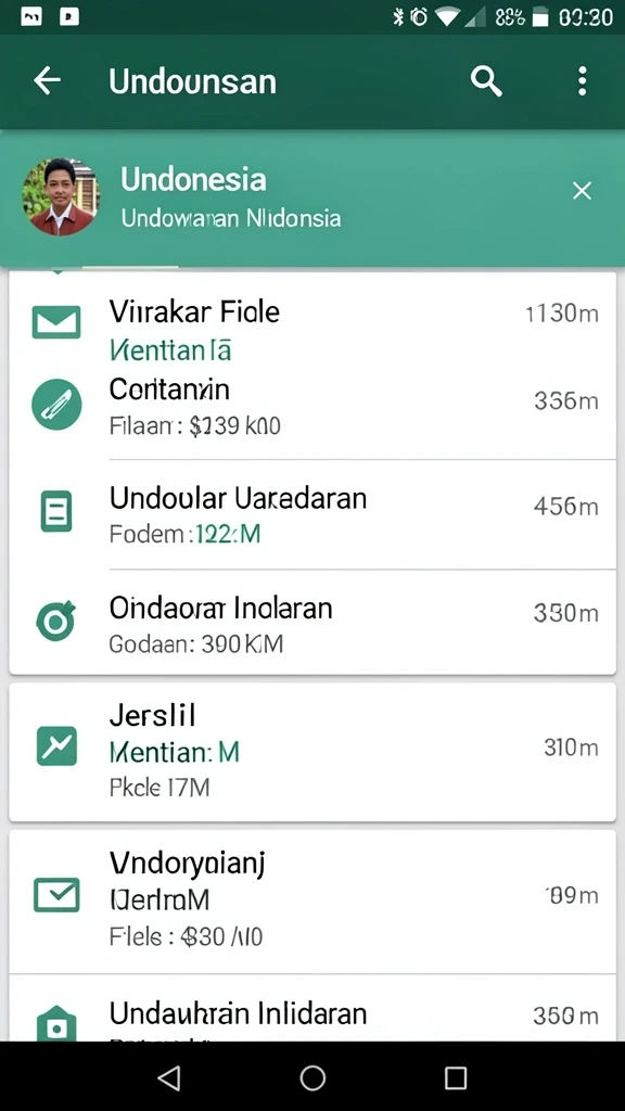 Karakter dengan desain yang kreatif dan unik.