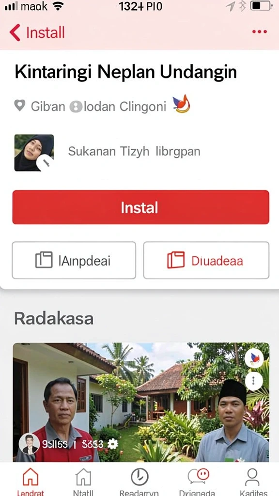 Tantangan menarik di setiap level.
