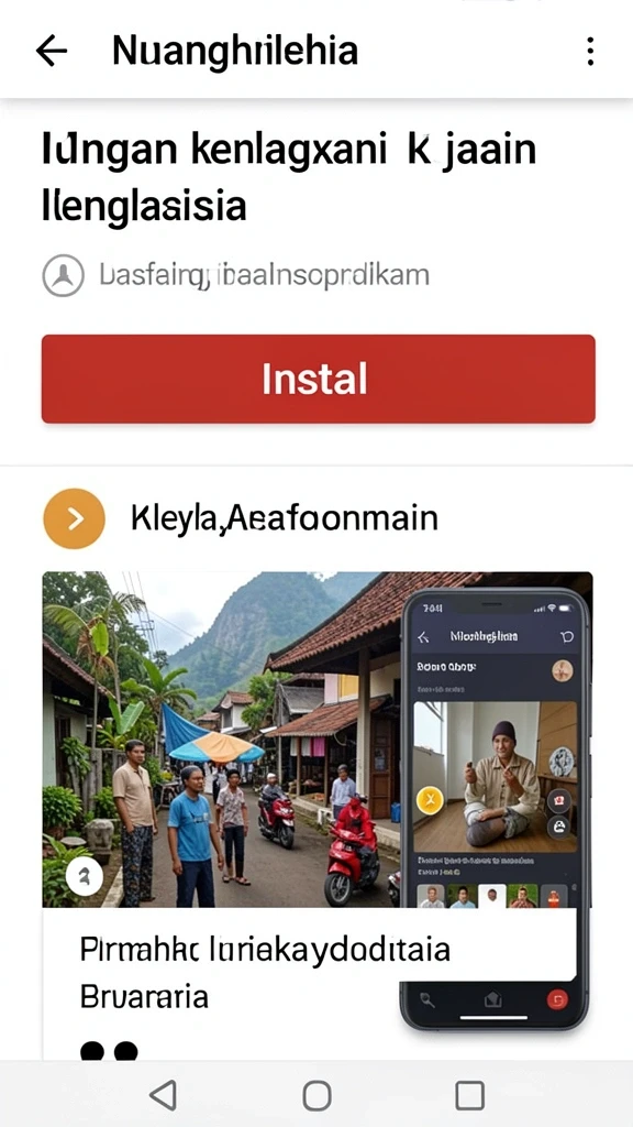 Tampilan antarmuka pengguna yang menarik dan intuitif.