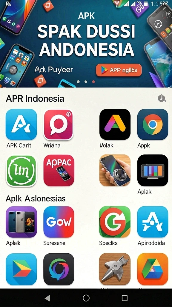 Tangkapan layar menunjukkan menu pilihan karakter yang beragam.