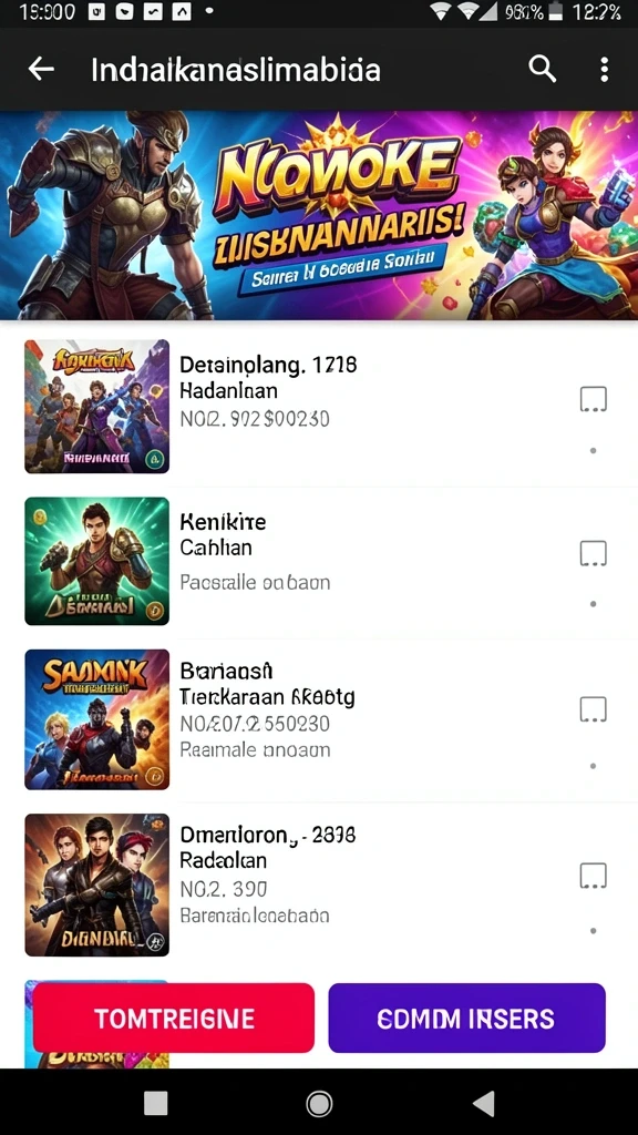 Tampilan antarmuka yang menarik dan intuitif.