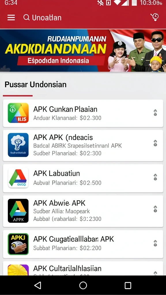 Tampilan antarmuka pengguna yang ramah dan menarik.