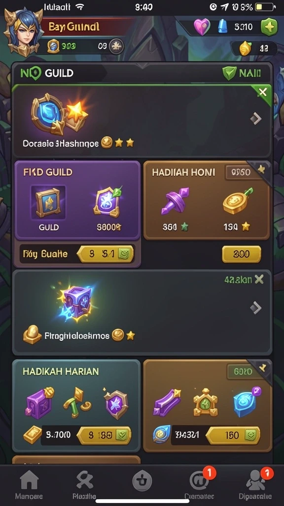 Komunitas aktif dengan event seru dan turnamen.