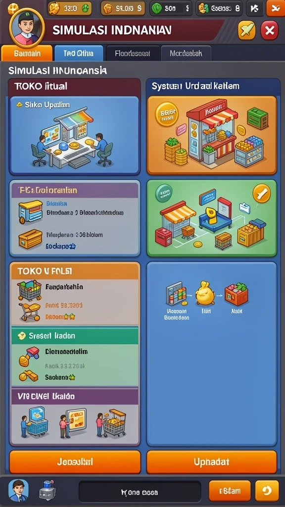 Gameplay interaktif yang memikat pemain.