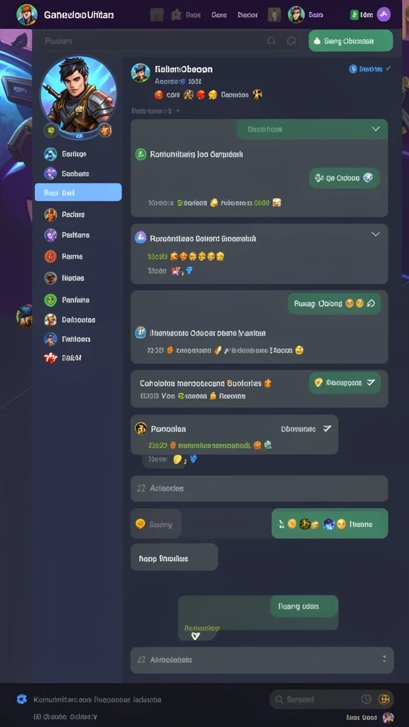Screenshot menunjukkan karakter utama dalam aksi bermain.