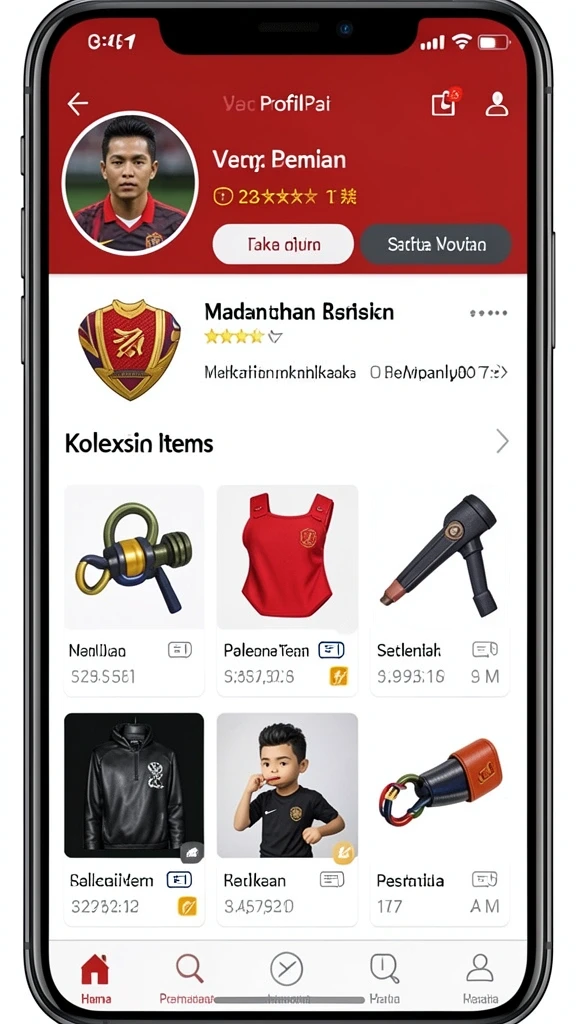 Fitur interaksi dengan pemain lain yang inovatif.