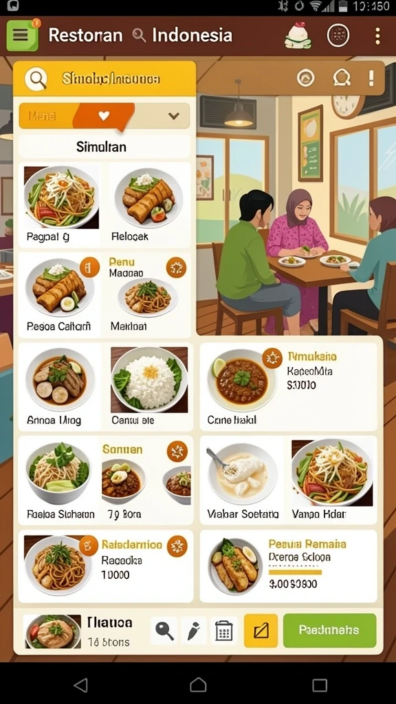 Tangkapan layar saat pemain berinteraksi dalam mode multiplayer.