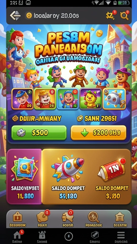 Tampilan antarmuka pengguna yang intuitif.