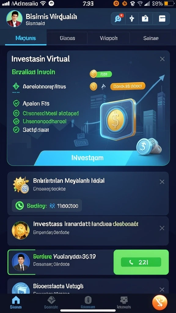 Berbagai item menarik untuk meningkatkan pengalaman bermain.