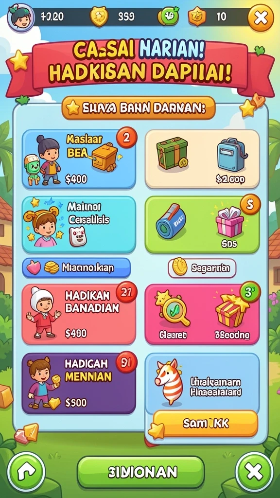 Tampilan antarmuka yang menarik dan pengguna ramah.