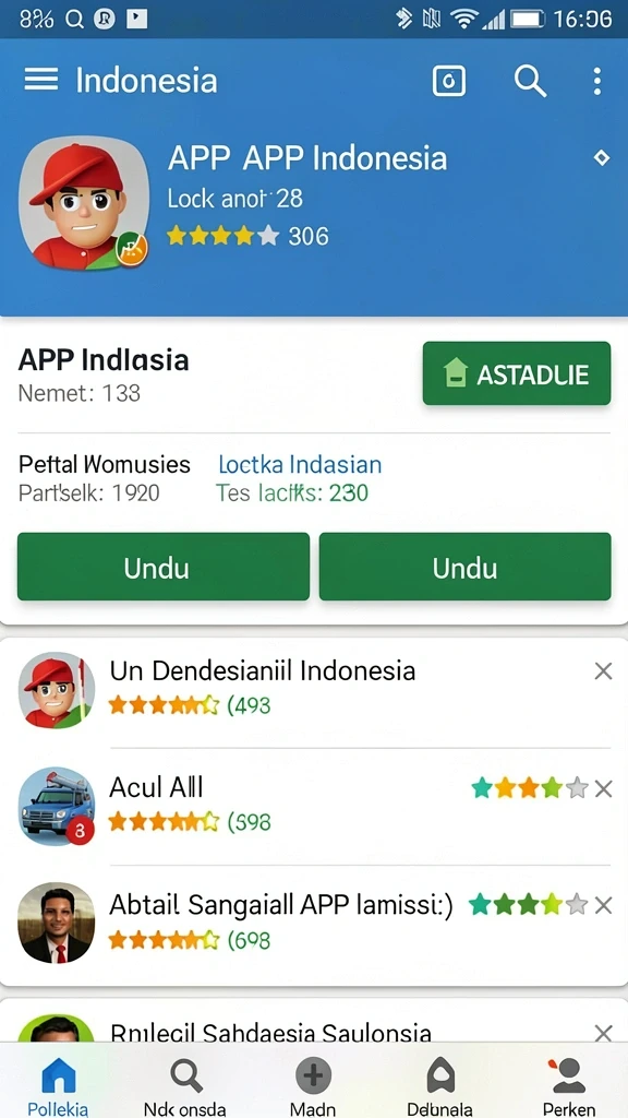 Tampilan antarmuka yang menarik dan intuitif.