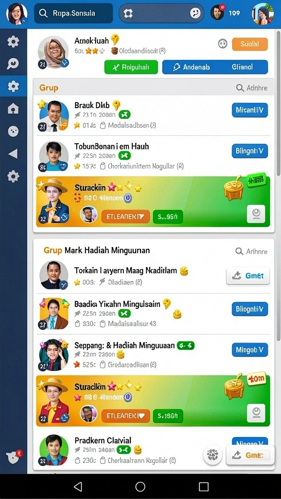 Beragam permainan menarik dengan peluang besar.