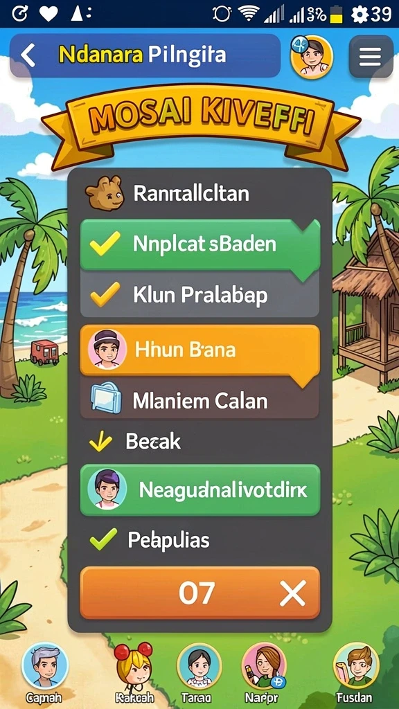 Koleksi mobil ikonik untuk dipilih dan dimodifikasi.