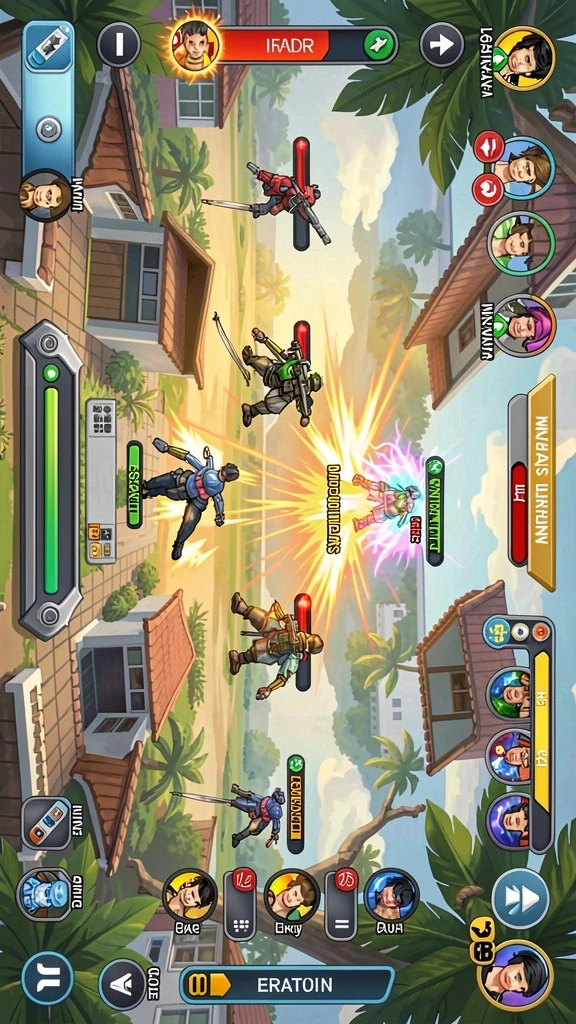 Fitur multiplayer yang memungkinkan bermain bersama teman.