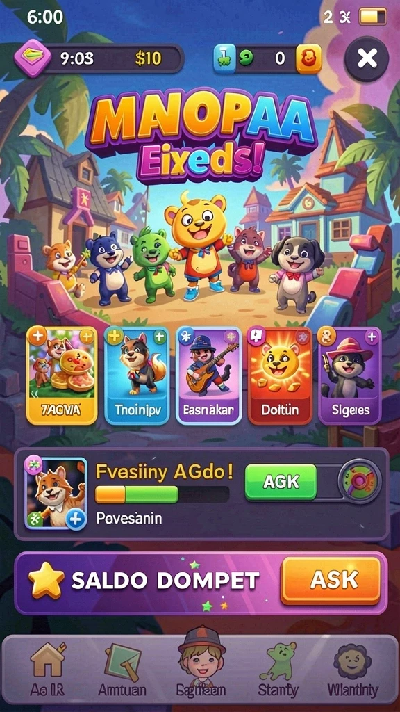 Fitur leaderboard untuk bersaing dengan teman-teman.