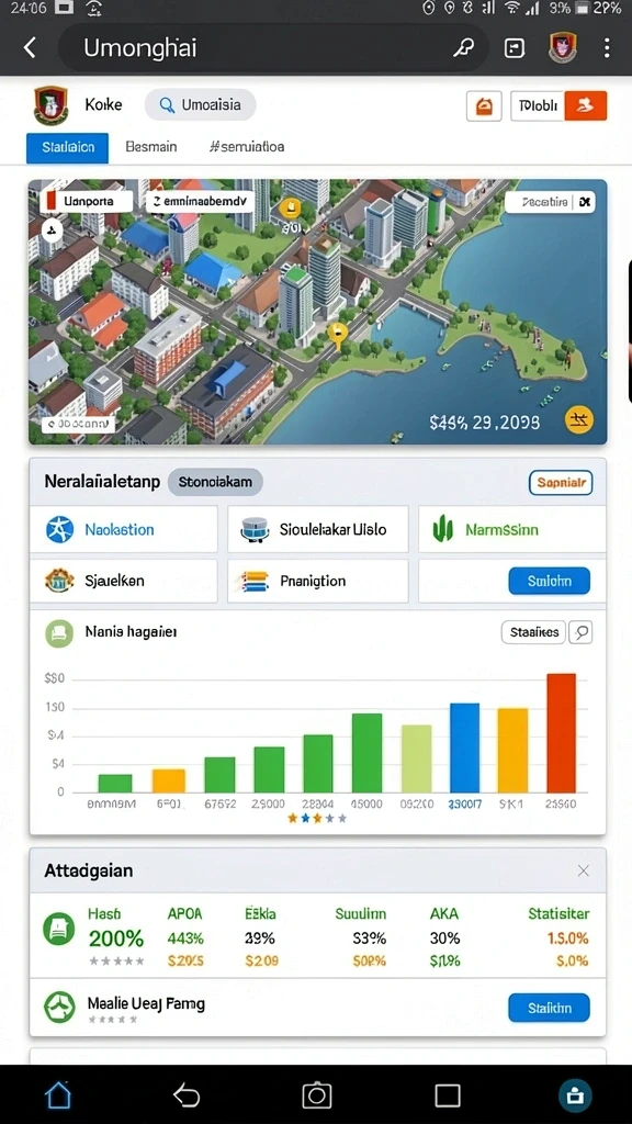 Tampilan antarmuka yang menarik dan user-friendly.