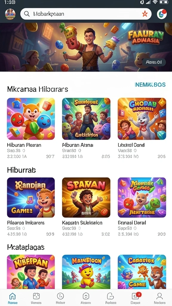 Karakter yang beragam dan menarik.