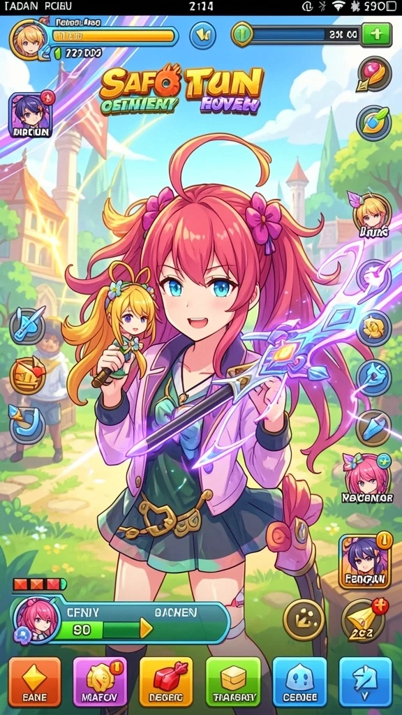 Karakter-karakter unik yang menambah keseruan gameplay.