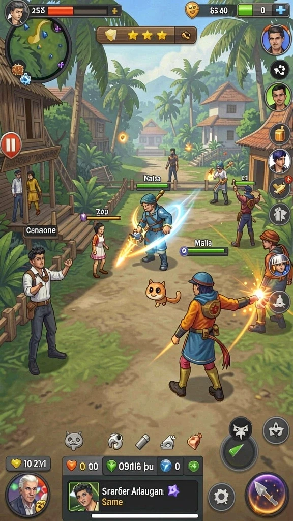 Pengalaman multiplayer yang seru dan kompetitif.