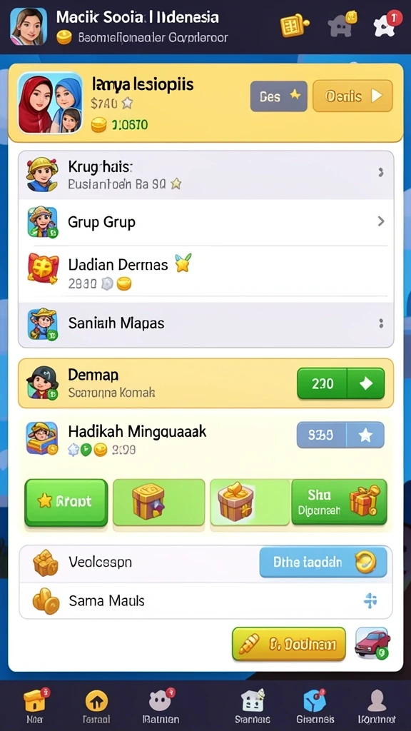 Mode permainan baru yang lebih menarik dan menantang.