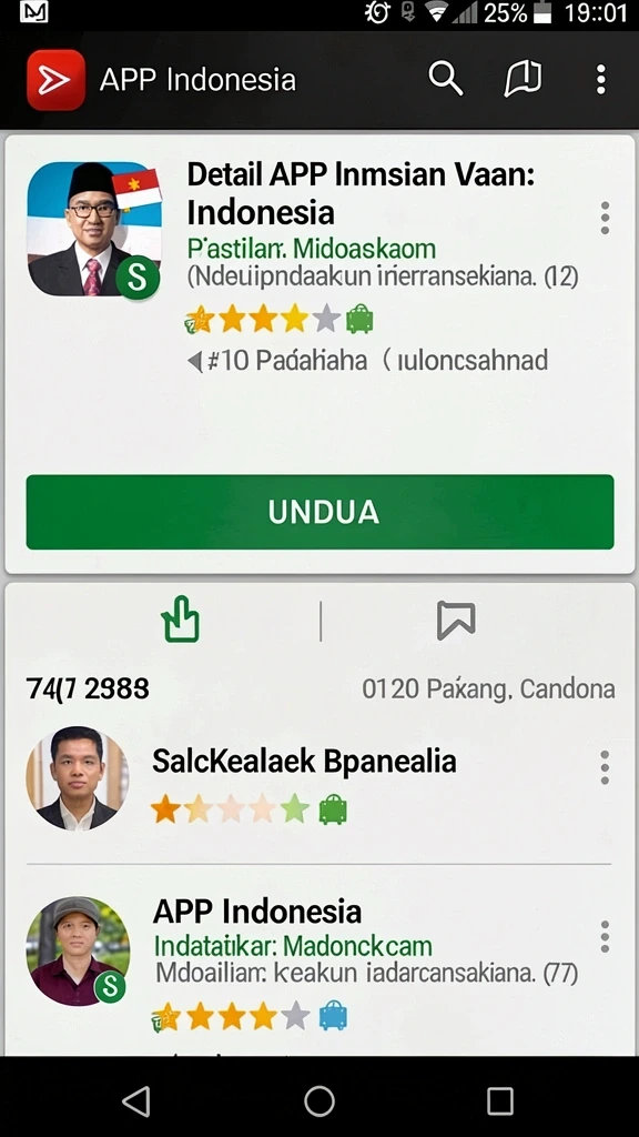 Tampilan antarmuka yang menarik dan mudah digunakan.