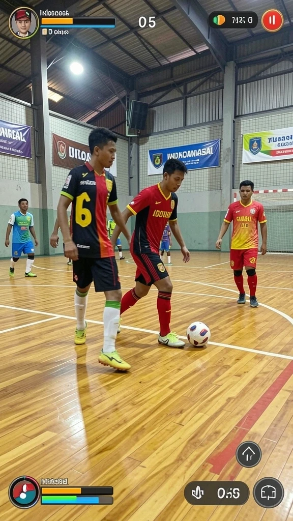 Tampilan grafik cerah dan penuh warna.