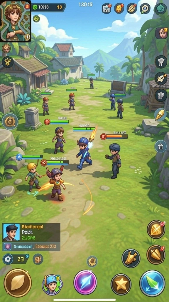 Kompetisi multiplayer yang seru dan menegangkan.