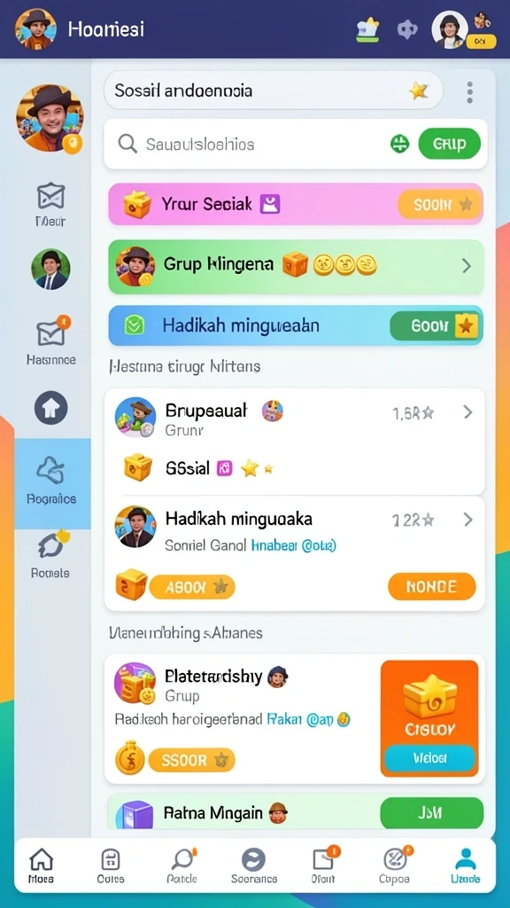 Misi beragam yang menantang dan seru.