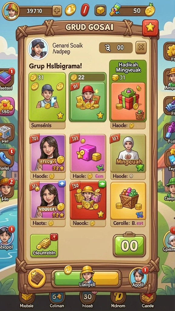 Tampilan antarmuka SINARTOGEL yang modern dan intuitif.