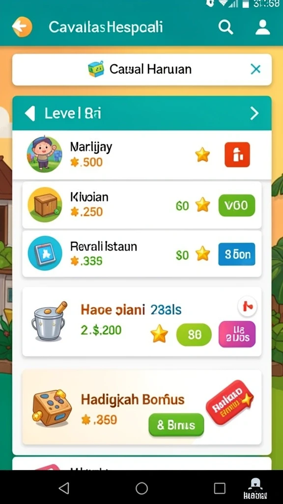 Karakter unik dengan kemampuan beragam.
