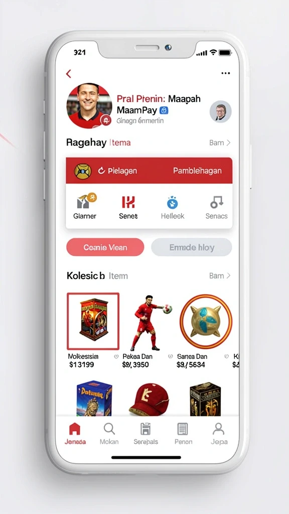 Tampilan antarmuka aplikasi SLOTSIDR yang menarik.