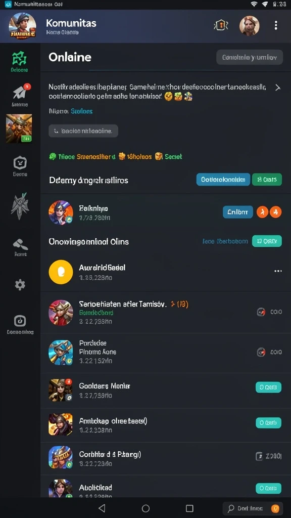 Pengalaman multiplayer yang seru dan kompetitif.