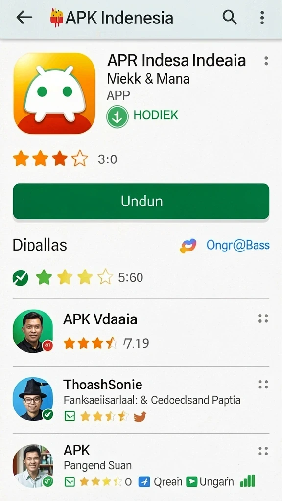 Gambar menangkap aksi seru dalam permainan.