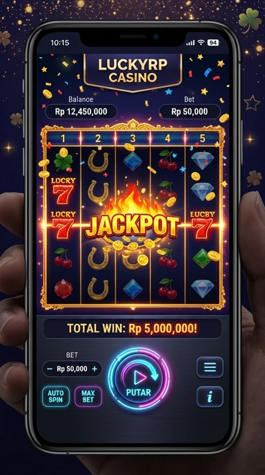 luckyrp — layar beranda